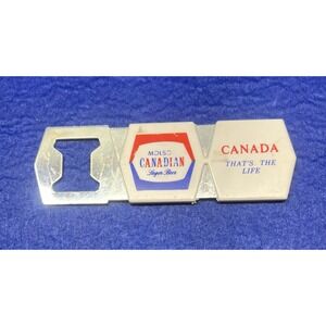 Molson Canadian Lager Beer Breakaway Advertising Promo Bottle Opener